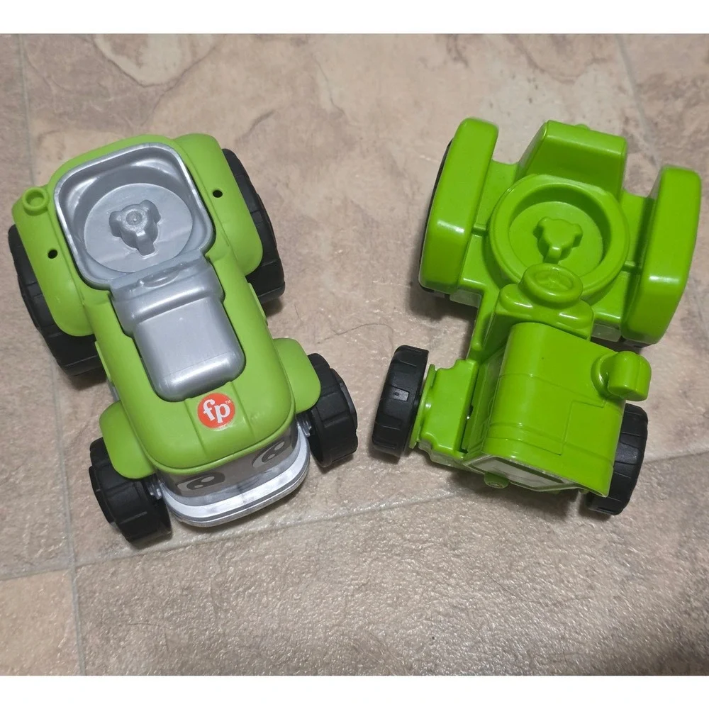 Fisher Price Toy Tractor Set‎ OS Green Good DWC32 GGT39